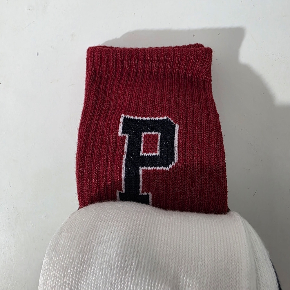 Polo Ralph Lauren Boys Polo Bear Crew Socks 3 Pack Size 8-9.5 Shoe 13-3 - Picture 7 of 7